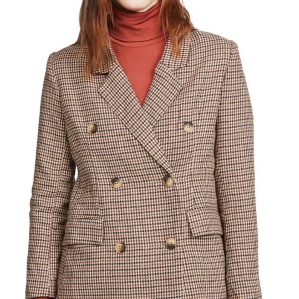 Lioness The Don Jacket Plaid Blazer — Small
